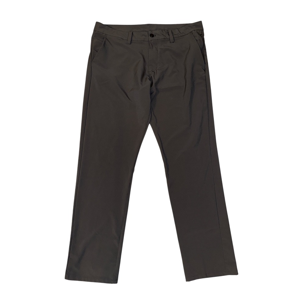 Saks Fifth Avenue Active‎ Pants Mens 36x32 Grey Good Tech Stretch Straight Leg